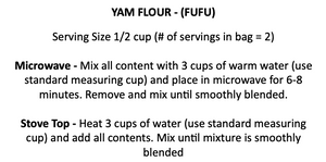 Pounded Yam (Fufu)