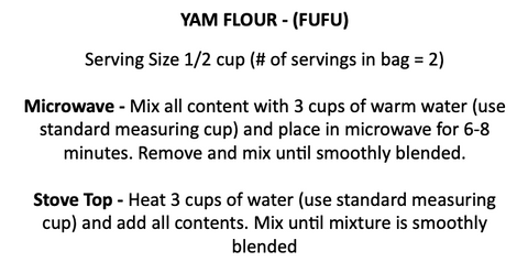 Pounded Yam (Fufu)